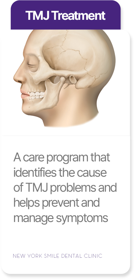 TMJ treatment at New York Smile Dental Clinic